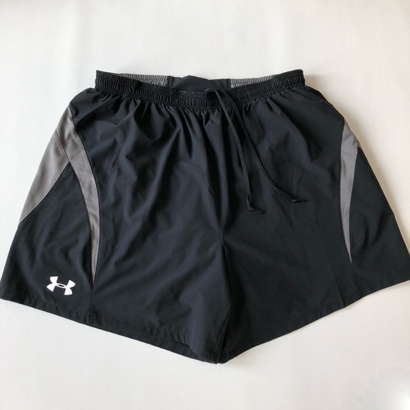 Under Armour Other - UNDER ARMOUR BLACK RUNNING SHORTS SIZE L